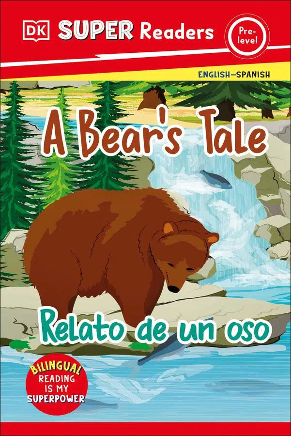 DK Super Readers Pre-level Bilingual A Bear's Tale – Relato de un oso-Children’s Educational: Language/ literature/ literacy-買書書 BuyBookBook