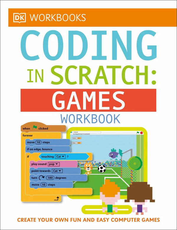 DK Workbooks: Coding in Scratch: Games Workbook-Children’s / Teenage general interest: Science and technology-買書書 BuyBookBook