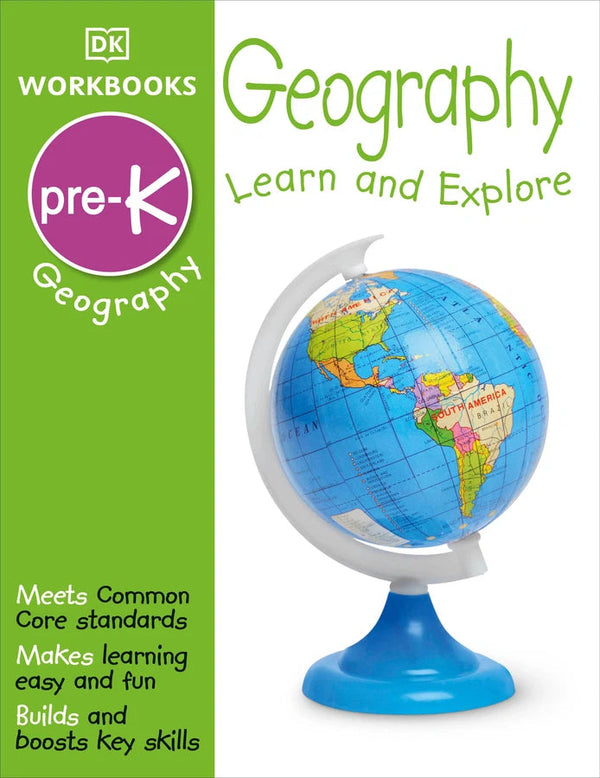 DK Workbooks: Geography Pre-K-Children’s / Teenage general interest: Places and peoples-買書書 BuyBookBook