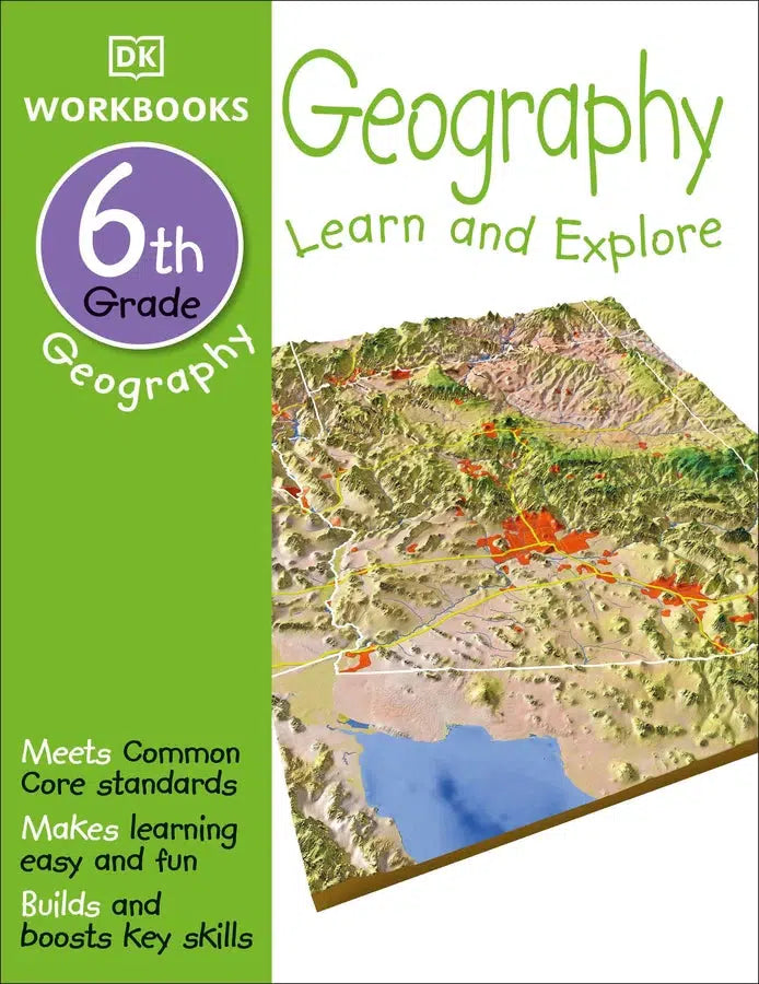 DK Workbooks: Geography, Sixth Grade-Children’s / Teenage general interest: Places and peoples-買書書 BuyBookBook