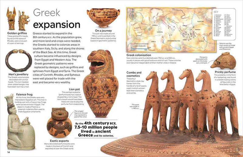 DK Eyewitness - Ancient Greece-Nonfiction: 歷史戰爭 History & War-買書書 BuyBookBook
