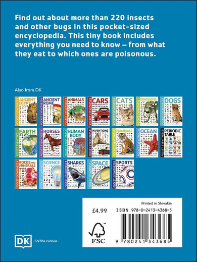 Pocket DK Eyewitness - Insects - 買書書 BuyBookBook