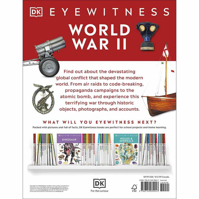 Eyewitness World War II-Children’s / Teenage general interest: Warfare, battles, armed forces-買書書 BuyBookBook