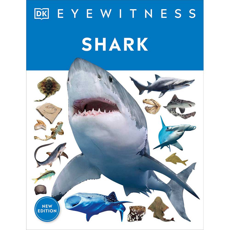 DK Eyewitness Shark (New Edition)-Nonfiction: 動物植物 Animal & Plant-買書書 BuyBookBook