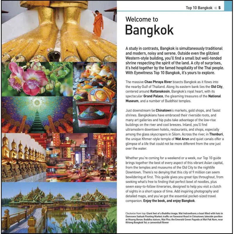 DK Eyewitness Travel - Top 10 Bangkok (Paperback) DK UK