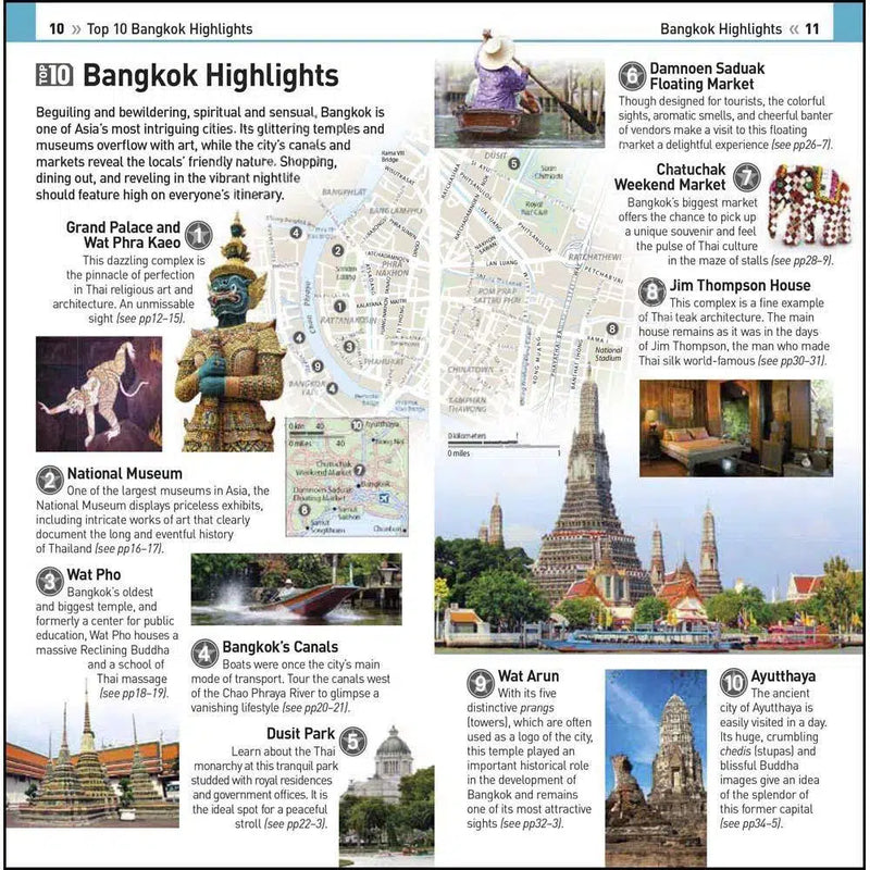 DK Eyewitness Travel - Top 10 Bangkok (Paperback) DK UK