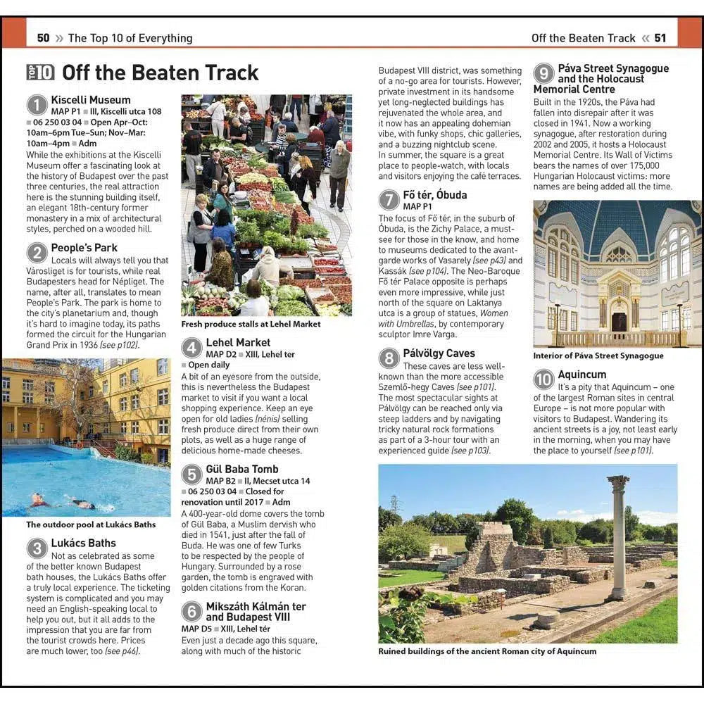 DK Eyewitness Travel - Top 10 Budapest (Paperback) DK UK