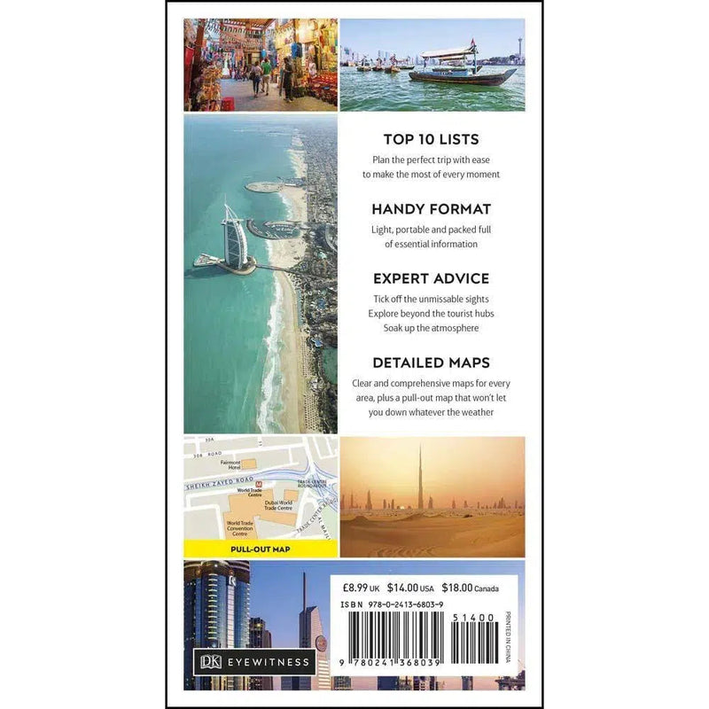 DK Eyewitness Travel - Top 10 Dubai and Abu Dhabi (Paperback) DK UK