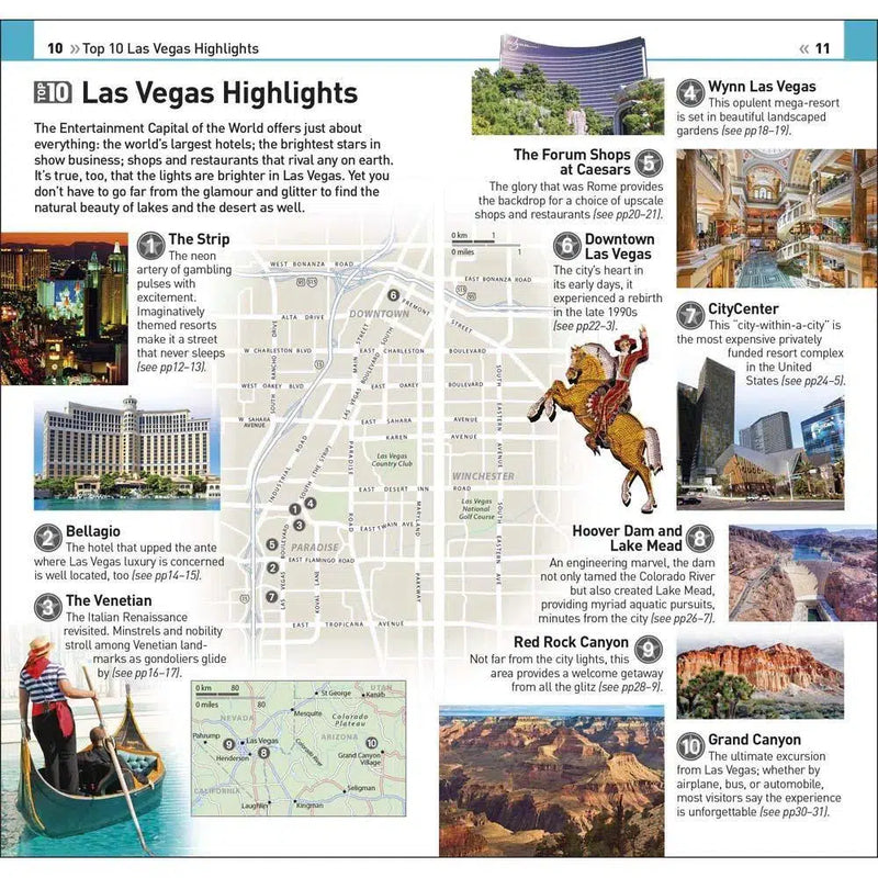DK Eyewitness Travel - Top 10 Las Vegas (Paperback) DK UK