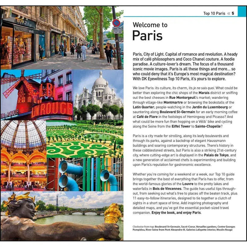 DK Eyewitness Travel - Top 10 Paris (Paperback) DK UK