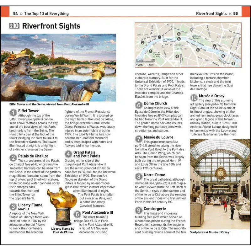 DK Eyewitness Travel - Top 10 Paris (Paperback) DK UK
