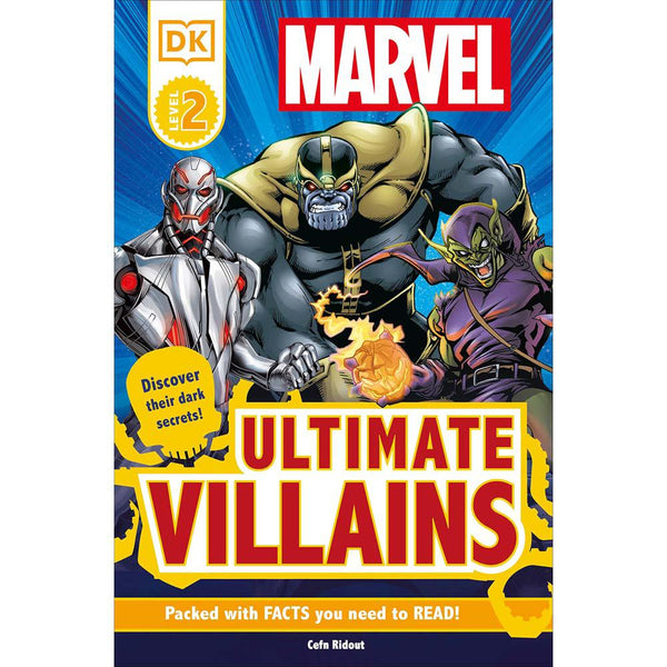 DK Readers - Marvel's Ultimate Villains (Level 2)-Fiction: 橋樑章節 Early Readers-買書書 BuyBookBook