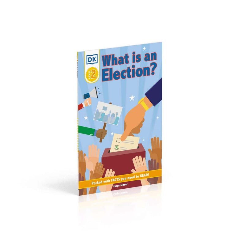 DK Reader Level 2: What Is an Election?-Children’s / Teenage: Other general interest-買書書 BuyBookBook