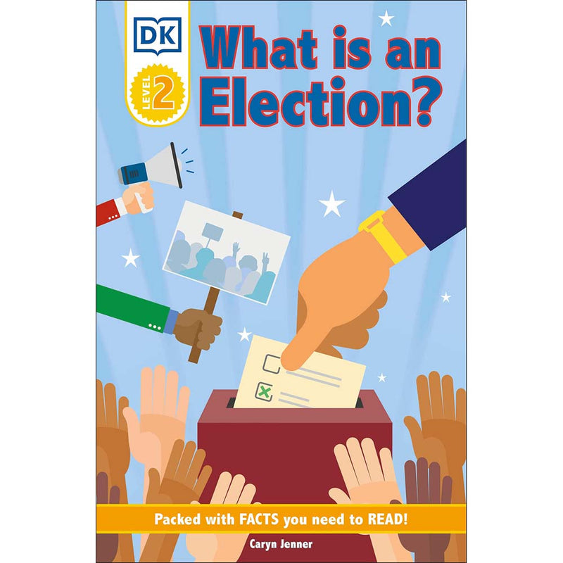 DK Reader Level 2: What Is an Election?-Children’s / Teenage: Other general interest-買書書 BuyBookBook