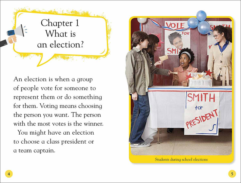 DK Reader Level 2: What Is an Election?-Children’s / Teenage: Other general interest-買書書 BuyBookBook