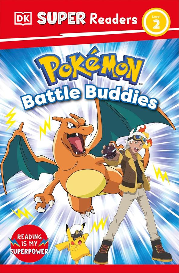 DK Super Readers Level 2 Pokemon Battle Buddies!-Children’s / Teenage fiction: General and modern fiction-買書書 BuyBookBook
