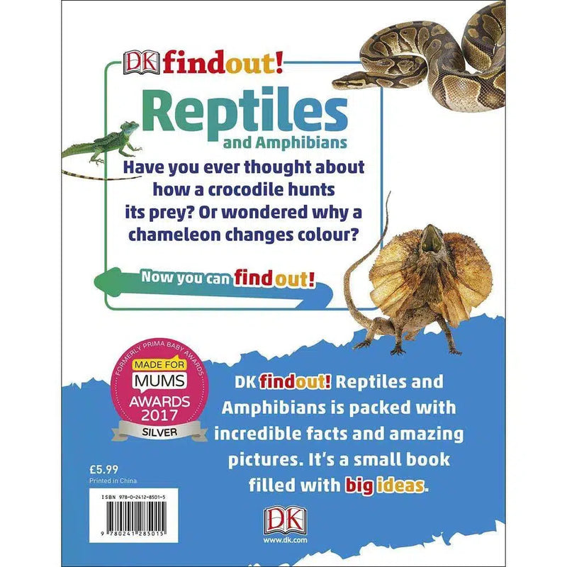 DKfindout! Reptiles and Amphibians (Paperback) DK UK