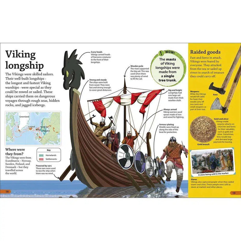 DKfindout! Vikings (Paperback) DK UK