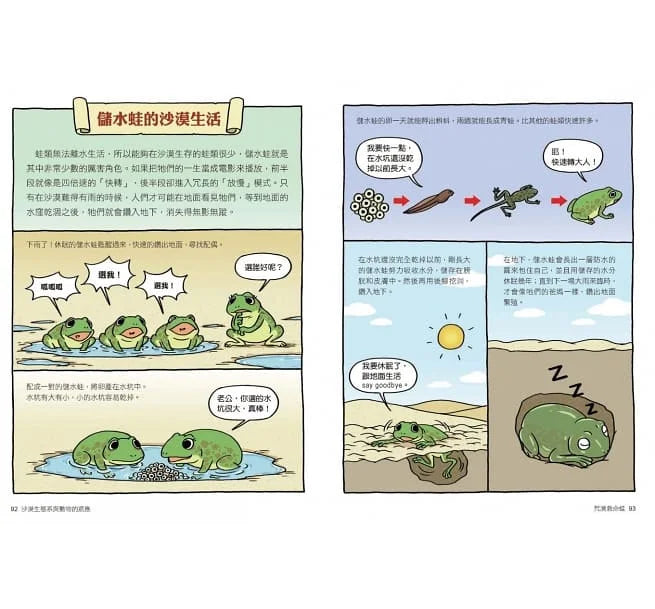 達克比辦案11：荒漠救命蛙：沙漠生態系與動物的適應-非故事: 常識通識 General Knowledge-買書書 BuyBookBook