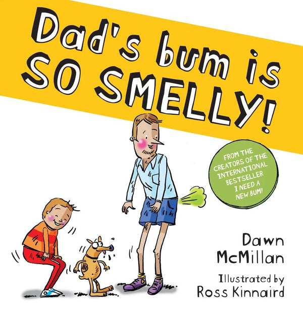 Dad's Bum is So Smelly! (PB)-Children’s picture books-買書書 BuyBookBook