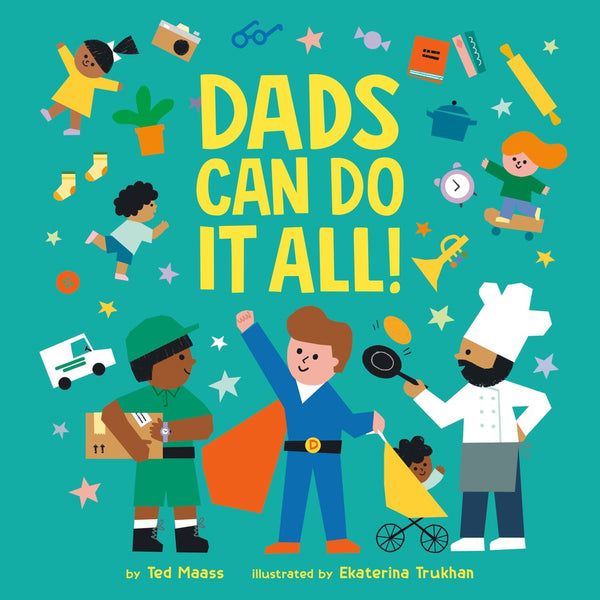 Dads Can Do It All!-Children’s / Teenage fiction: General and modern fiction-買書書 BuyBookBook