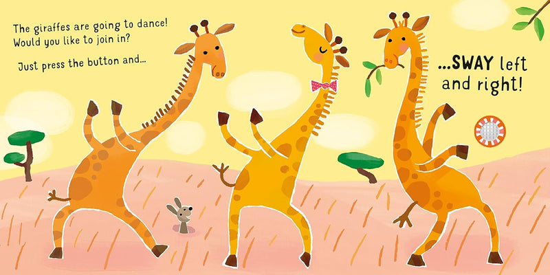 Dance with the Giraffes (Usborne Sound Books) (Sam Taplin)-Nonfiction: 學前基礎 Preschool Basics-買書書 BuyBookBook