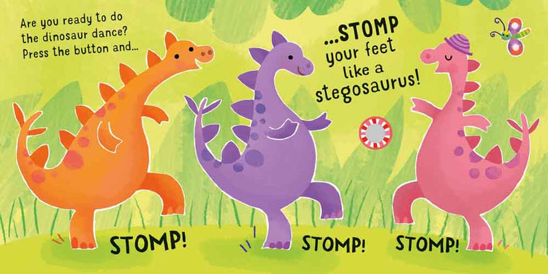 Usborne Sound Book: Dance with the Dinosaurs - 買書書 BuyBookBook