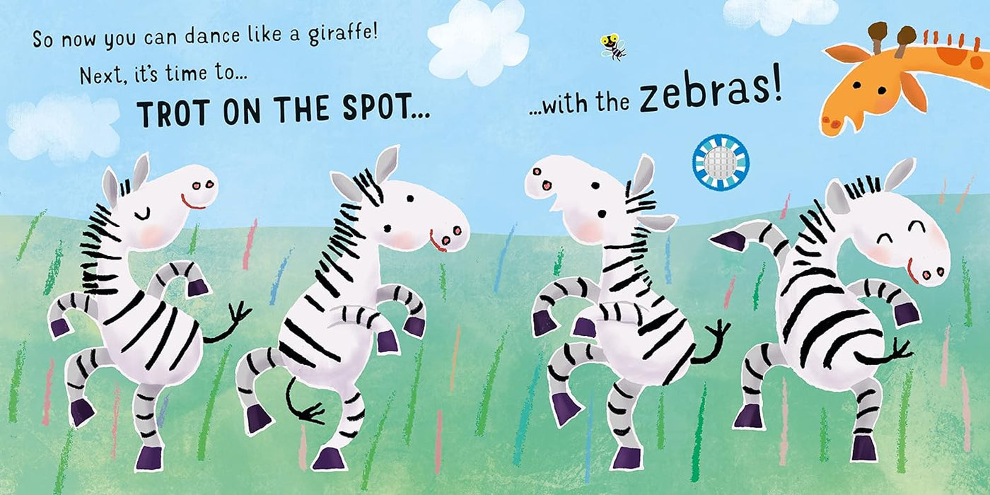 Dance with the Giraffes (Usborne Sound Books) (Sam Taplin)-Nonfiction: 學前基礎 Preschool Basics-買書書 BuyBookBook