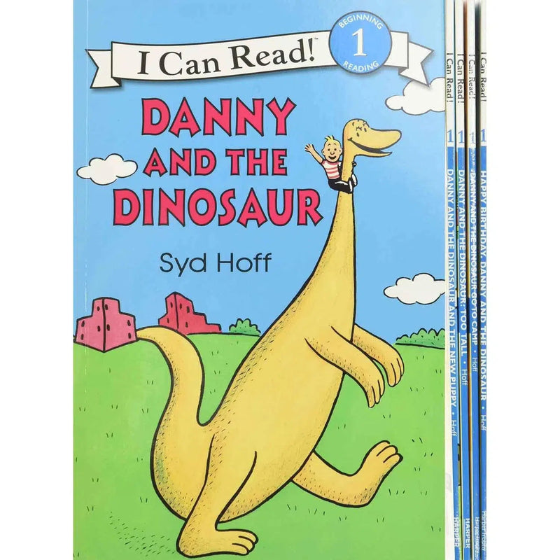 Danny and the Dinosaur Collection (I Can Read L1) (5 Books) (Syd Hoff) Harpercollins US