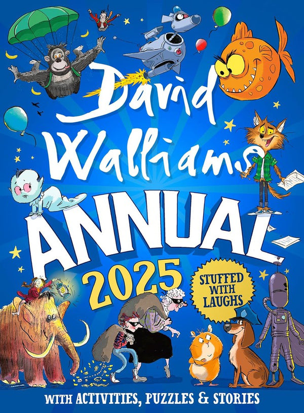 David Walliams Annual 2025-Children’s / Teenage general interest: Hobbies, quizzes, toys and games-買書書 BuyBookBook