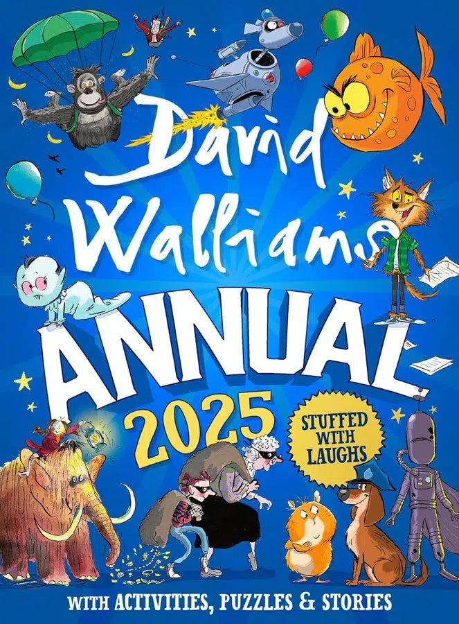 David Walliams Annual 2025-Children’s / Teenage general interest: Hobbies, quizzes, toys and games-買書書 BuyBookBook