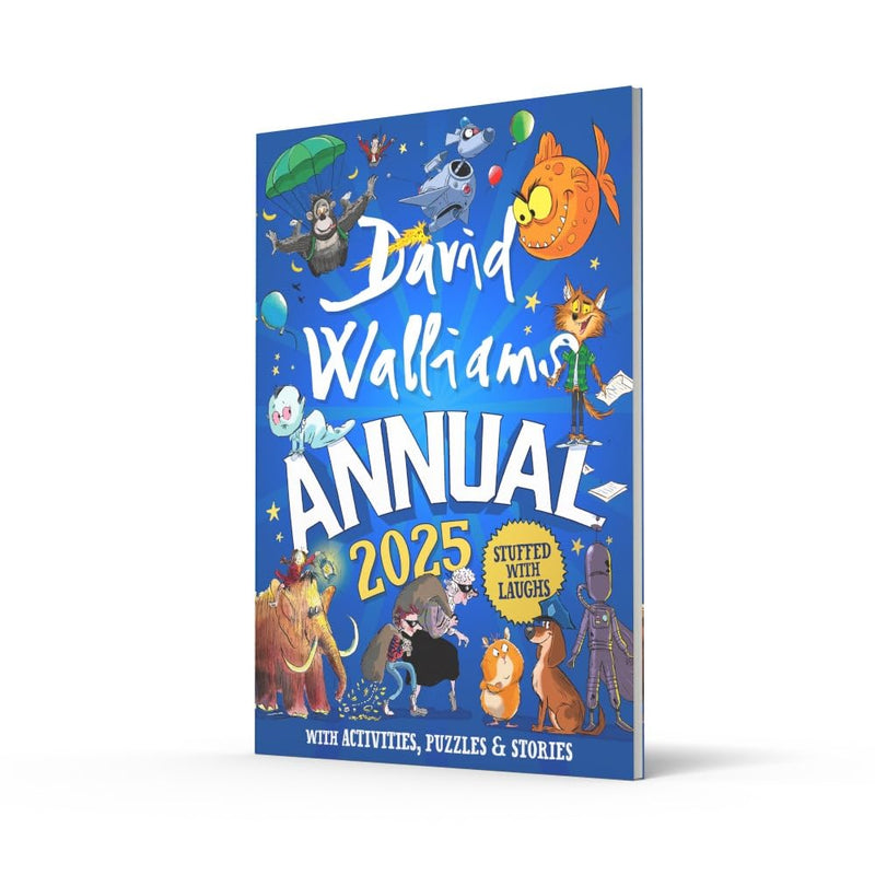 David Walliams Annual 2025-Children’s / Teenage general interest: Hobbies, quizzes, toys and games-買書書 BuyBookBook