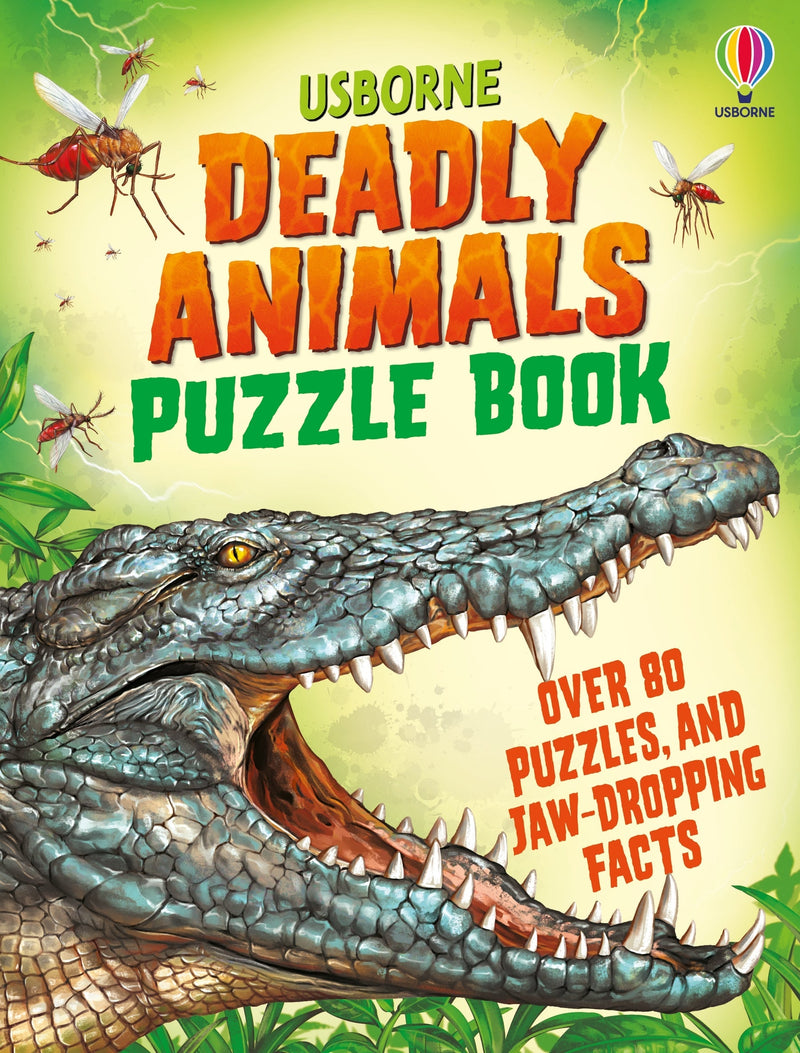 Deadly Animals Puzzle Book