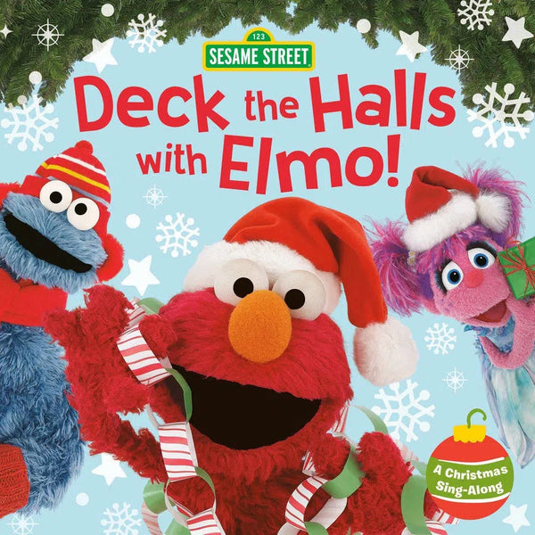 Deck the Halls with Elmo! A Christmas Sing-Along (Sesame Street)-Children’s / Teenage fiction: General and modern fiction-買書書 BuyBookBook