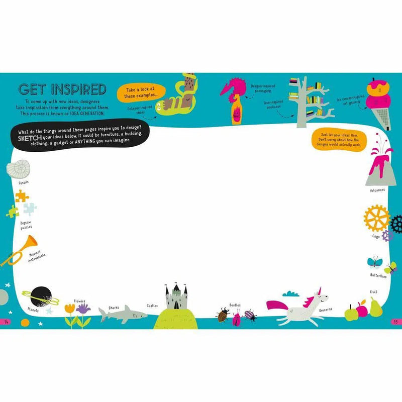 Design Activity Book Usborne