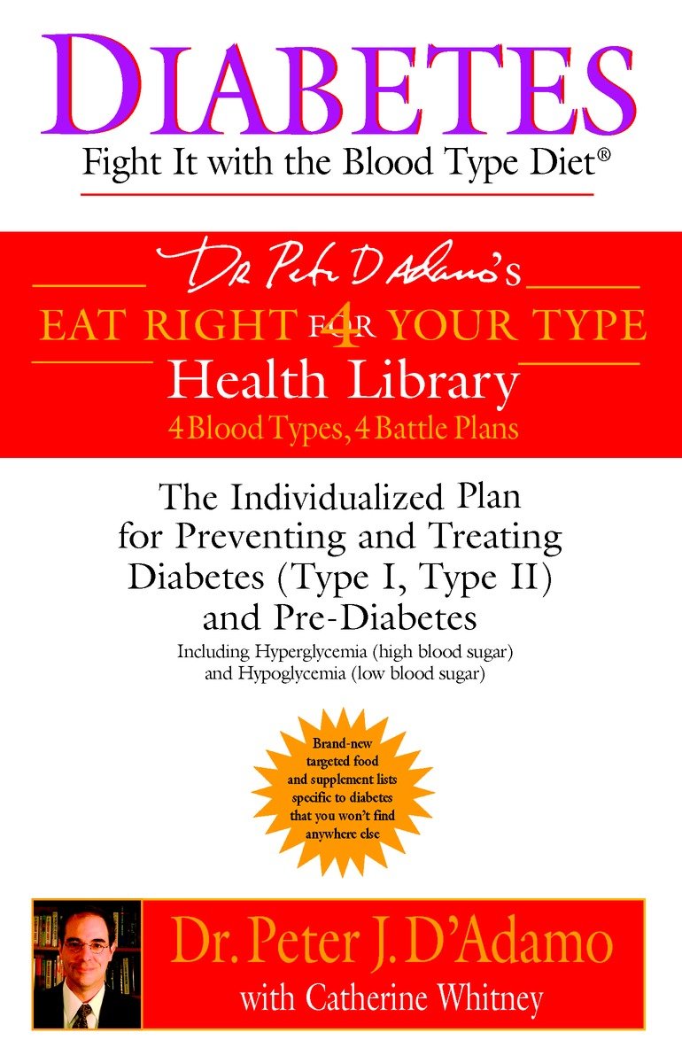 Diabetes: Fight It with the Blood Type Diet-Family and health-買書書 BuyBookBook