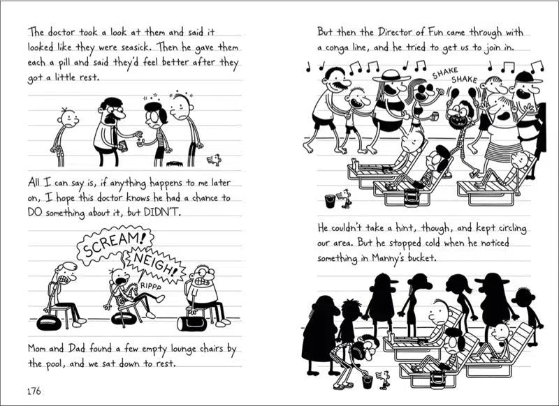 Diary of a Wimpy Kid #12 The Getaway (Jeff Kinney) - 買書書 BuyBookBook