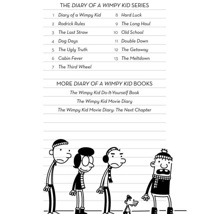 Diary of a Wimpy Kid #13 The Meltdown (Paperback)(Jeff Kinney) Hachette US