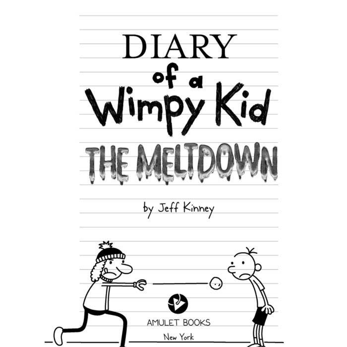 Diary of a Wimpy Kid #13 The Meltdown (Paperback)(Jeff Kinney) Hachette US