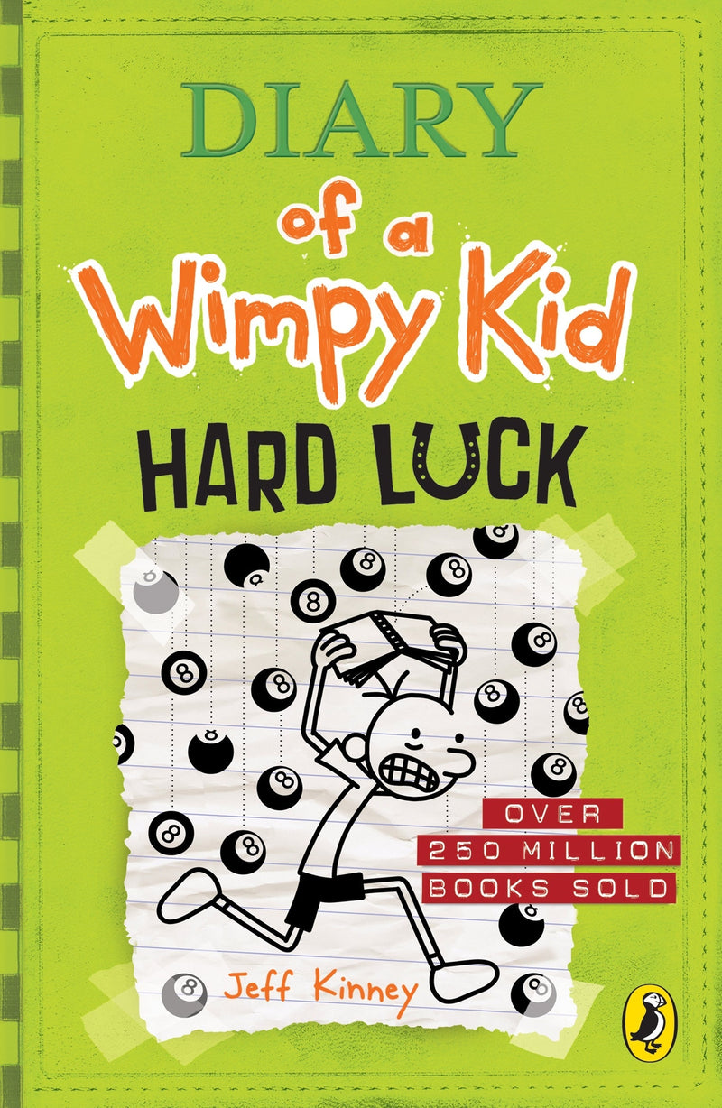 Diary of a Wimpy Kid: Hard Luck (Book 8)-Children’s / Teenage fiction: Humorous stories-買書書 BuyBookBook