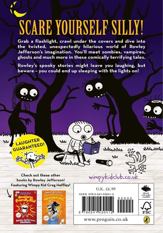 Diary of an Awesome Friendly Kid #3 Rowley Jefferson's Awesome Friendly Spooky Stories (Jeff Kinney) - 買書書 BuyBookBook