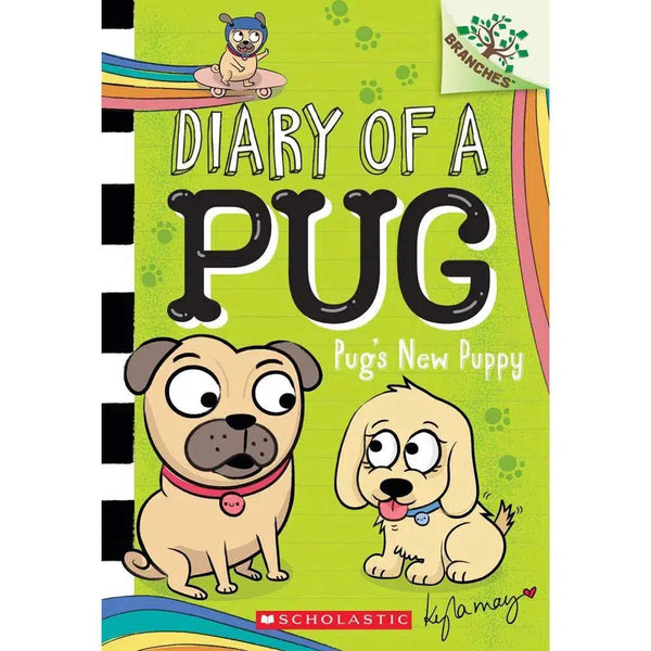 Diary of a Pug #8 Pug's New Puppy (Branches)-Fiction: 橋樑章節 Early Readers-買書書 BuyBookBook