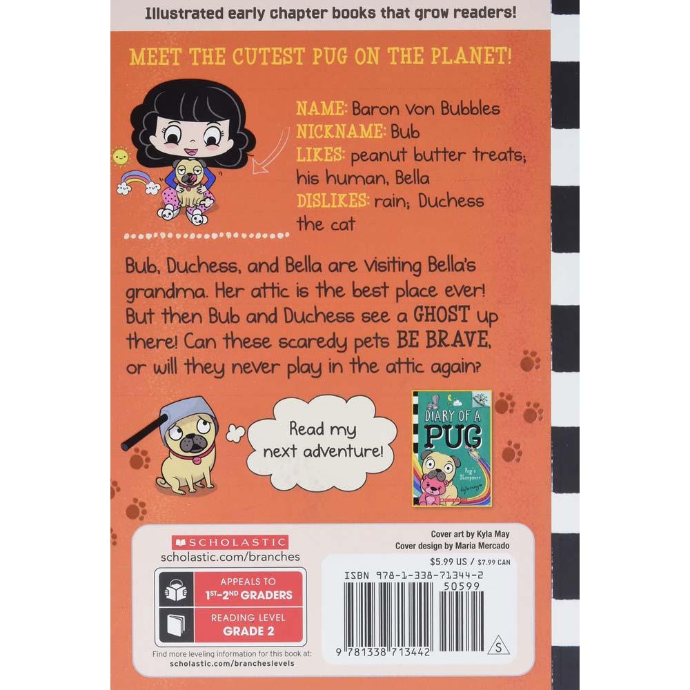 Diary of a Pug #5 Scaredy-Pug (Branches) Scholastic