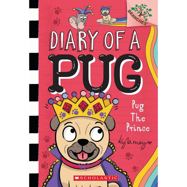 Diary of a Pug #9 Pug the Prince (Branches) (Kyla May)-Fiction: 橋樑章節 Early Readers-買書書 BuyBookBook