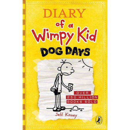 Diary of a Wimpy Kid #04 Dog Days (Jeff Kinney)-Fiction: 幽默搞笑 Humorous-買書書 BuyBookBook