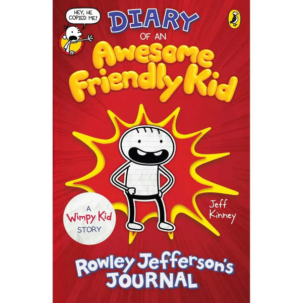 Diary of an Awesome Friendly Kid #1 Rowley Jefferson's Journal - 買書書 BuyBookBook