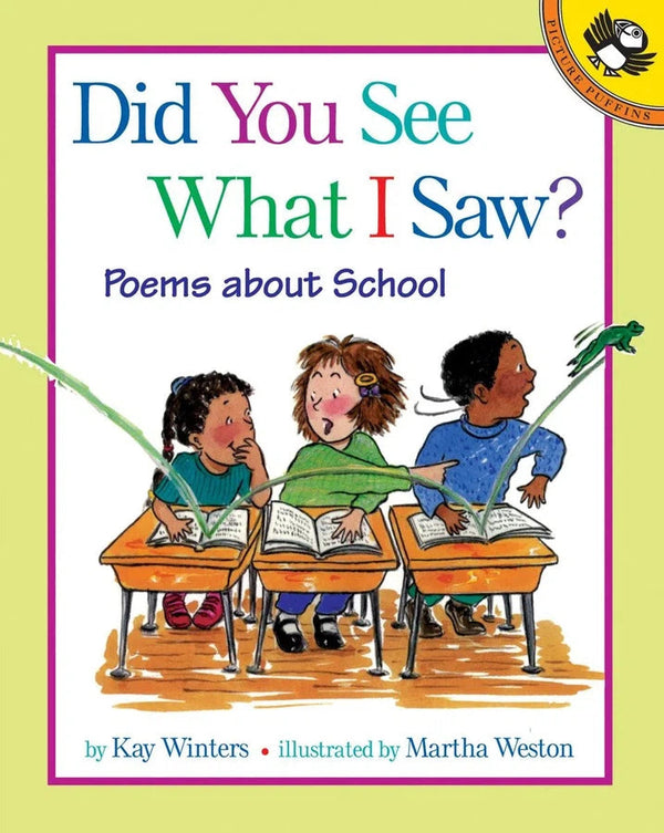 Did You See What I Saw?-Children’s / Teenage: poetry/ anthologies/ annuals-買書書 BuyBookBook