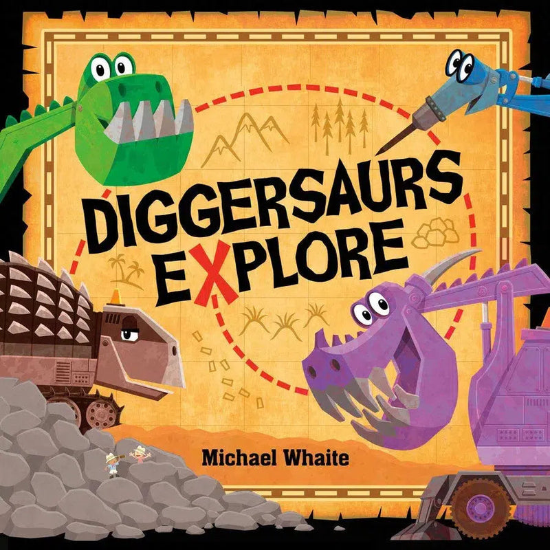 Diggersaurs Explore-Children’s picture books-買書書 BuyBookBook