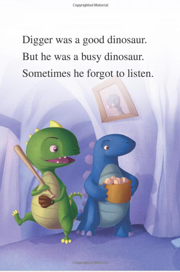 ICR: Digger the Dinosaur (I Can Read! L0 My First)-Fiction: 橋樑章節 Early Readers-買書書 BuyBookBook