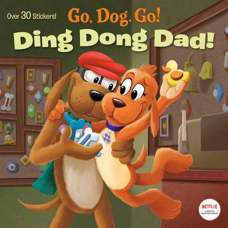 Ding Dong Dad! (Netflix: Go, Dog. Go!)-Children’s / Teenage fiction: General and modern fiction-買書書 BuyBookBook